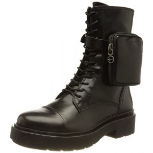 Tamaris 1-1-25292-27, Botte mi-Mollet Femme, Black, 36 EU