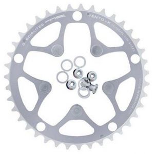 Plateau route 5bra 39dts d 135 porteur argent alu 7075 ta vento type campa 9 10v