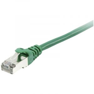 Equip Patchkabel RJ45 S/FTP Cat6 (SSTP) PIMF HF Sac en polyéthylène 2,00 m Vert