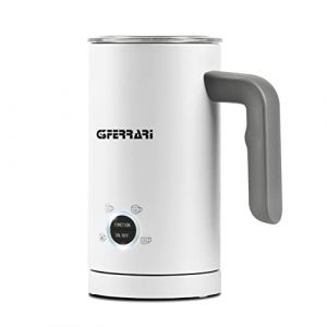 G3 Ferrari G10173 Mousseur &agrave; lait montant, 500 W, 300 ml, 4 fonctions, blanc