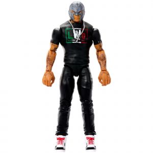 Mattel WWE Figurine articul&eacute;e Main Event Rey Mysterio de 15 cm &agrave; Collectionner, n&deg; 162, 14 Points d&rsquo;Articulation et Look r&eacute;aliste, JHH94