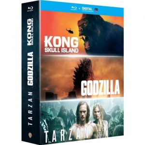Godzilla + Kong : Skull Island + Tarzan