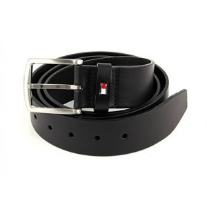 Image de Tommy Hilfiger Homme New Denton Ceinture Logo Ceinture, Noir, X-Small