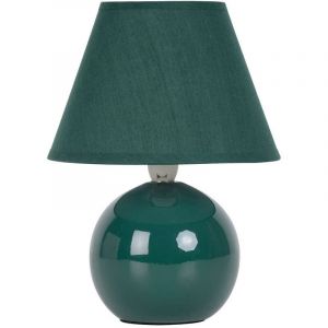 Corep Lampec&eacute;ramique vert e14 - Vert