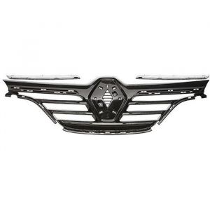 Renault Grille de calandre avant noire et 2 moulures chromées Megane 4 2015- RA22114