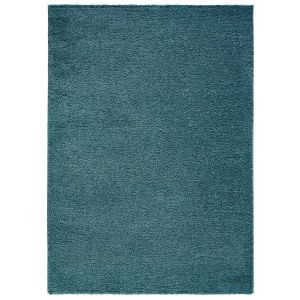 Tapis shaggy uni aqua, 60x120 cm