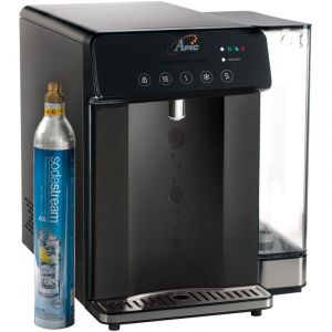 Apic Fontaine &agrave; Eau Professionnelle autonome avec r&eacute;servoir : froide, chaude, temp&eacute;r&eacute;e et gazeuse