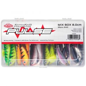 Image de Berkley Leurre Souple Pulse Shad Mix Box 80 Mm 36 Unités One Size Multicolour