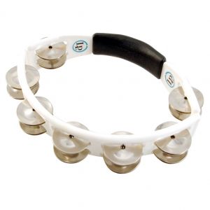 Latin Percussion Lp Lp152 Tambourins Cyclop A Main Blanc