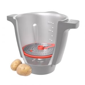 Wundermix - WunderPeeler V2 &Eacute;plucheur pour Monsieur Cuisine Connect, Trend & Smart &bull; &Eacute;plucheur de pommes de terre et l&eacute;gumes avec r&acirc;pe en plastique robuste &bull; Accessoire pratique pour MC