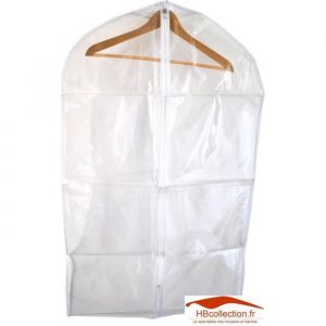 HB Collection Housse de protection transparente épaisse pour robe de mariée / soirée