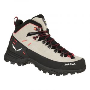 Salewa Alp Mate Winter Mid WP - Chaussures randonne femme Oatmeal Black 40.5