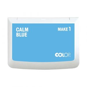 Colop Tampon encreur MAKE 1 bleu calm 50 x 90 mm, tampon pour tampon manuel traditionnel