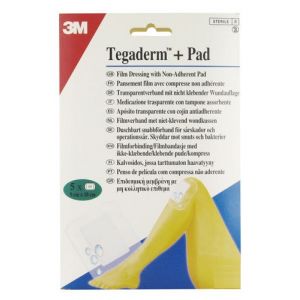 3M Tegaderm + Pad transparent stérile 9 cm x 10 cm