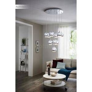 Eglo Suspension CONESSA LED Chrome, 10 lumières - Moderne - Intérieur - CONESSA