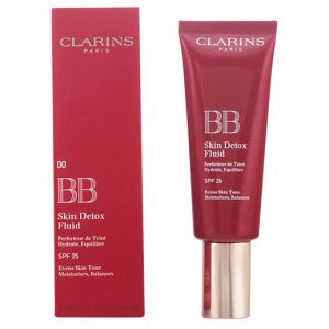 Image de Clarins BB Skin Detox Fluid 00 Fair - Perfecteur de teint hydrate, équilibre SPF 25