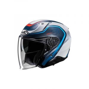 HJC Casque jet RPHA 31 Kouv gris/bleu/rouge mat- XS