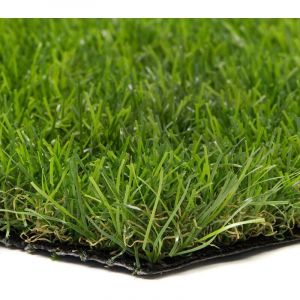 Evergreen Tapis de pelouse synthétique, fausse herbe artificielle, 25 mm, 1x25 mt, 84822