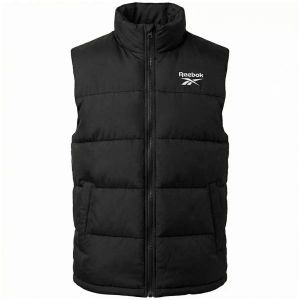 Reebok Heavyweight Puffer Hommes Gilet RBO14920-Noir