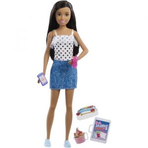 Mattel Poupée Barbie - Barbie Babysitter Yaourt