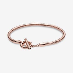 Pandora Bracelet Maille Serpent Fermoir en T Moments - Taille 16 cm