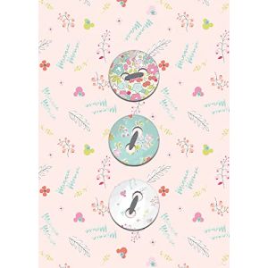 Komar Affiche d'art Disney - Minnie Mouse Buttons - Taille: 50 x 70 cm - color&eacute;