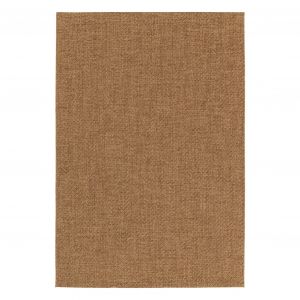 Tapis intérieur/extérieur effet jute foncé 120x170cm