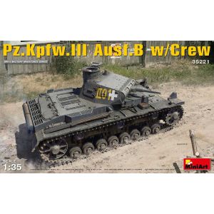 Mini Art Pz.kpfw.3 Ausf.b W/crew - 1:35e - Miniart