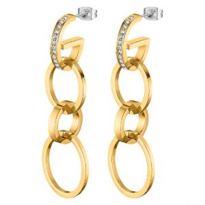 Boucles oreilles Lotus Style Bijoux Urban Woman LS2323-4-2 Acier dor&eacute;