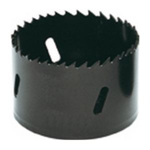 Forum Scie cloche en acier rapide bimétal, Ø : 68 mm, Vitesse de rotation tr/mn Acier à outils/INOX 60, Vitesse de rotation tr/mn Acier de construction 125