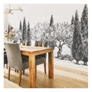 99d&eacute;co - Papier Peint Panoramique L336xH270cm Tivoli - Multicolore