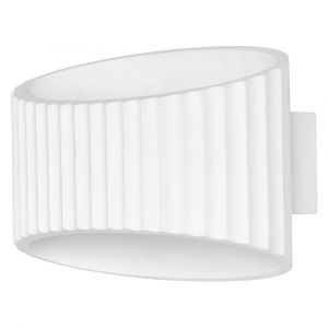 Ledvance Applique murale Band en plâtre blanc