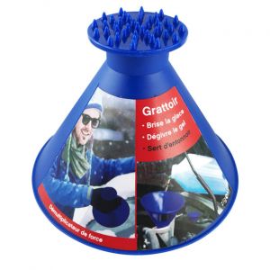 Zigoh Gratte-givre Conique 2 En 1