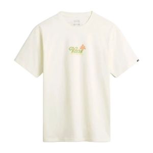 Vans T shirt pineapple skull blanc jaune