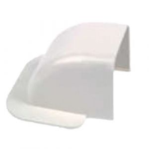 Image de Eid Amorce de mur blanche pour goulotte 80x60 mm