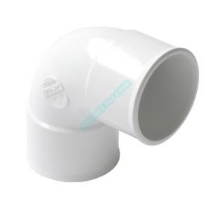 Nicoll Coude simple ff 87&deg;30 &Oslash;40 blanc CH88B