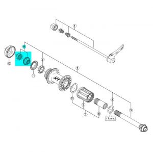 Shimano Cone Unit Gauche