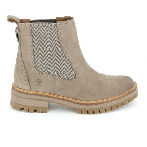 Image de Timberland Femmes Taupe Courmayeur Valley Chelsea Bottes-UK 5