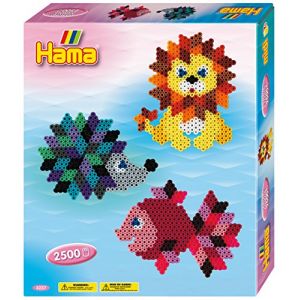 Image de Hama Boite Midi Mm Animaux A Facette