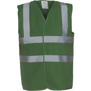 Yoko Gilet haute visibilit&eacute; Vert XXL