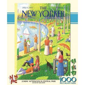 Image de New york Sunday Afternoon in Central Park 1000 Piece Jigsaw Puzzle