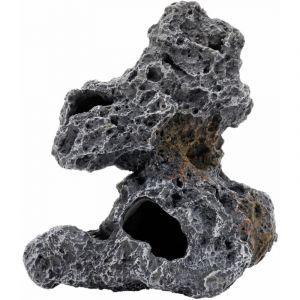 Hobby Cavity Stone dark 2 - Décoration pour aquarium et terrarium