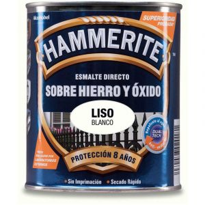 Hammerite &Eacute;mail m&eacute;tallique lisse brillant white 0.750l 5094130