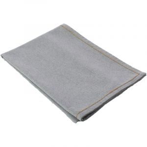 Home maison Decostars - Chemin de table avec feston en jute Gris 40x140 cm
