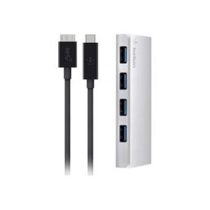 Belkin F4U088VF - Commutateur de partage des périphériques USB 4 ports