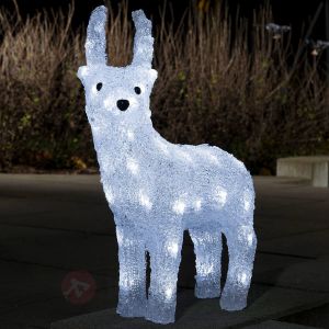 Konstsmide 6139-203 - Renne à LED acrylique 1.92 watts blanc