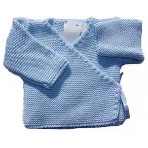 Fruit de ma Passion BRASSIERE maternit&eacute; bebe, idee cadeau naissance, BLEU 0MOIS cache coeur reborn NISSANOU