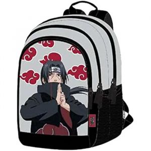 Sac à dos scolaire Naruto Itachi - ToyBags - Double compartiment - Multicolore - Enfant
