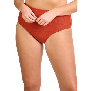 Image de Sans Complexe Culotte haute de bain Reflet Brique - Taille 34/36;38/40;42/44;46/48;50/52