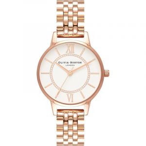 Olivia burton Montre Femme Abstract Florals Rose Gold & Rose Gold OB16WD70